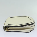 Chloe Nile Small Bracelet Shoulder Bag Leather Suede Cream Auth 56489-7