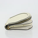 Chloe Nile Small Bracelet Shoulder Bag Leather Suede Cream Auth 56489-8