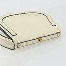 Chloe Nile Small Bracelet Shoulder Bag Leather Suede Cream Auth 56489-5