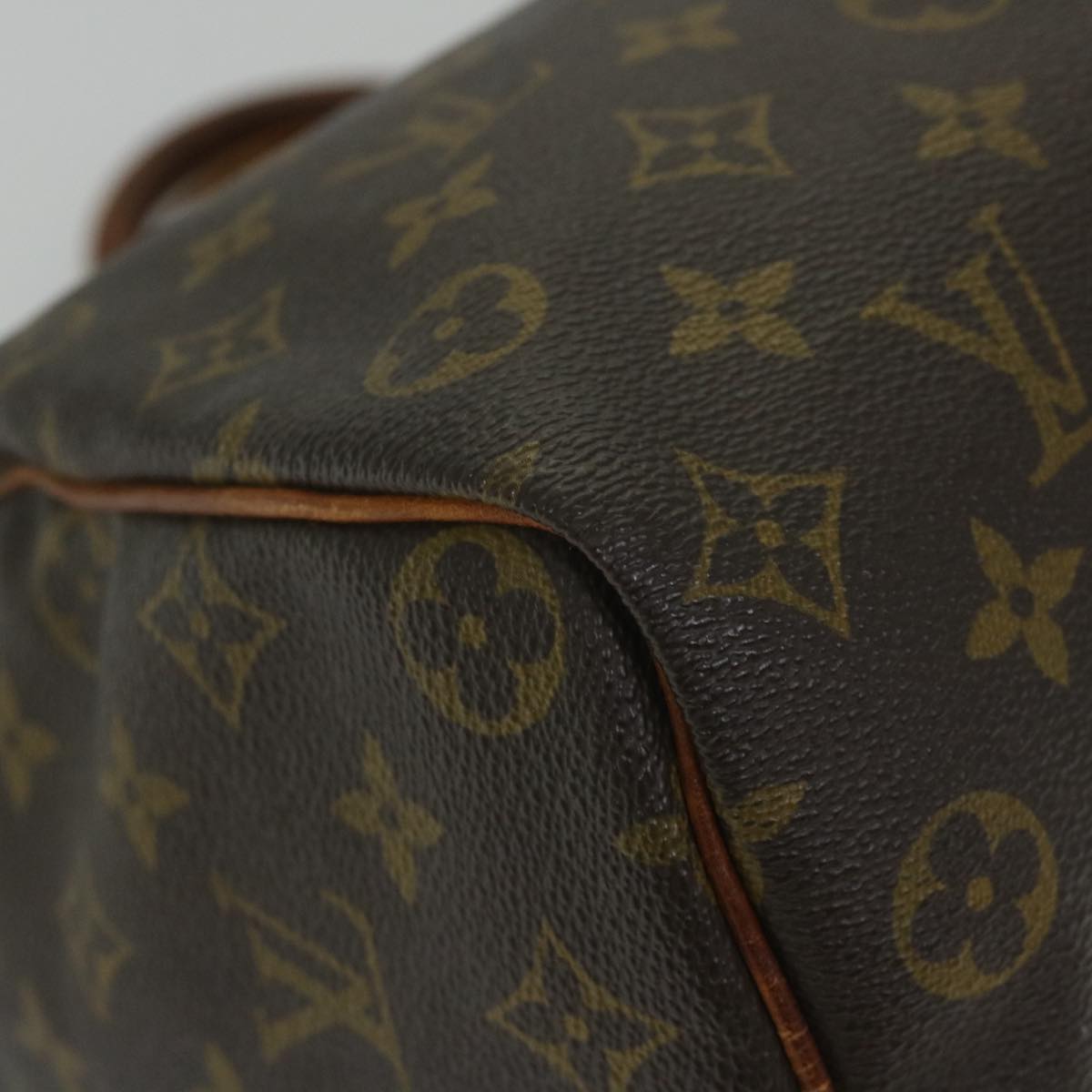 LOUIS VUITTON Monogram Speedy 35 Hand Bag M41524 LV Auth 56509