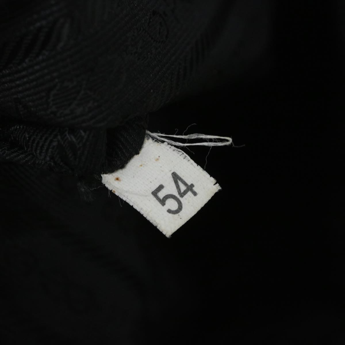 PRADA Tote Bag Nylon Black Auth 56561