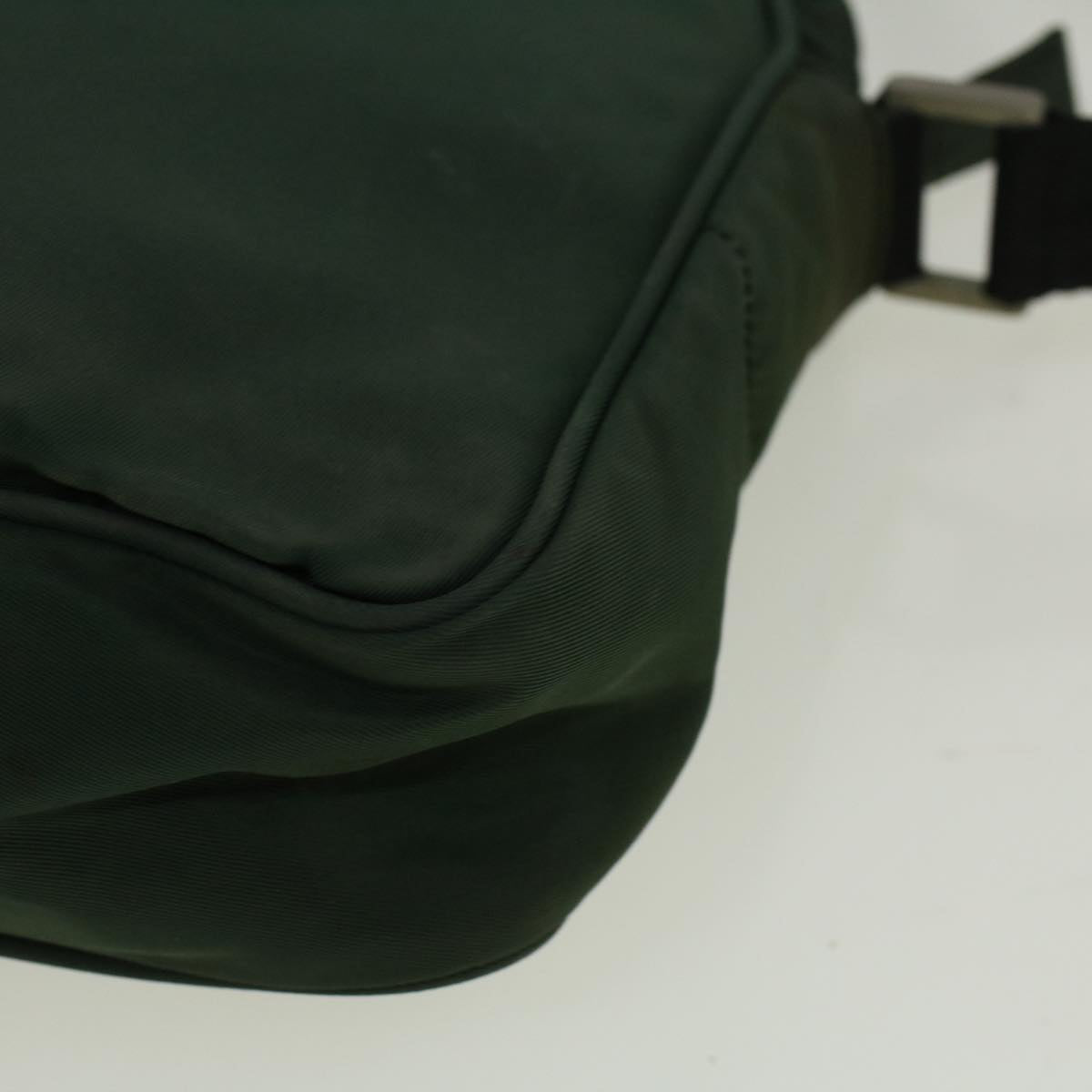 PRADA Sports Shoulder Bag Nylon Green Auth 56631
