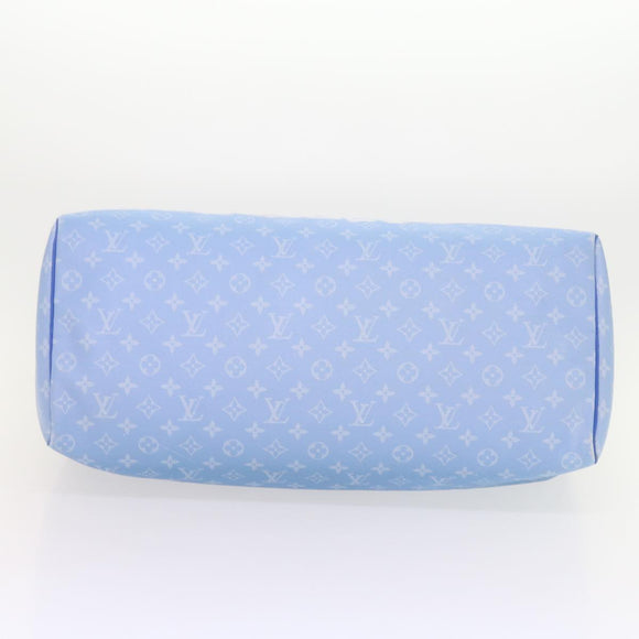 LOUIS VUITTON Monogram Clouds Keepall Bandouliere 50 Tas M45428 LV Auth 56645S