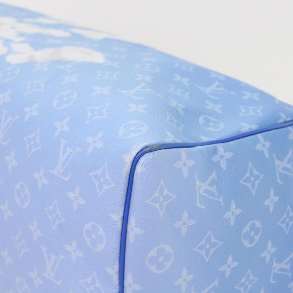 LOUIS VUITTON Monogram Clouds Keepall Bandouliere 50 Bag M45428 LV Auth 56645S