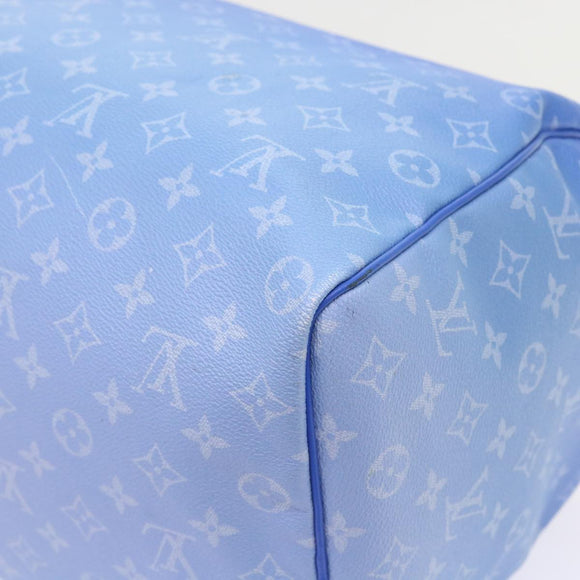 LOUIS VUITTON Monogram Clouds Keepall Bandouliere 50 Bag M45428 LV Auth 56645S