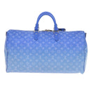 LOUIS VUITTON Monogram Clouds Keepall Bandouliere 50 Tas M45428 LV Auth 56645S-2