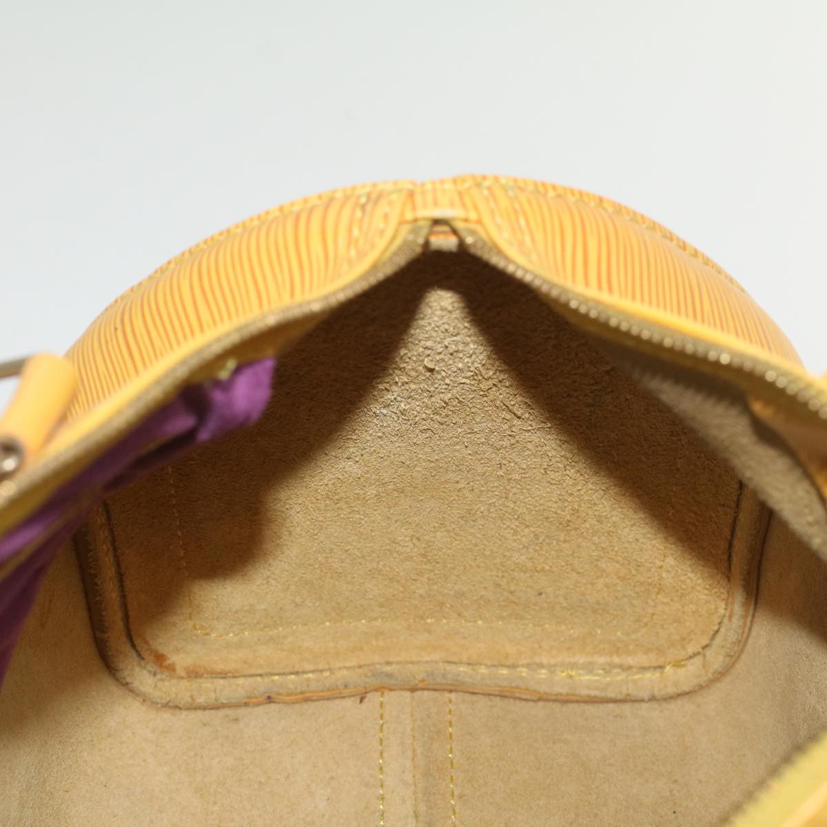 LOUIS VUITTON Epi Speedy 25 Hand Bag Tassili Yellow M43019 LV Auth 56650