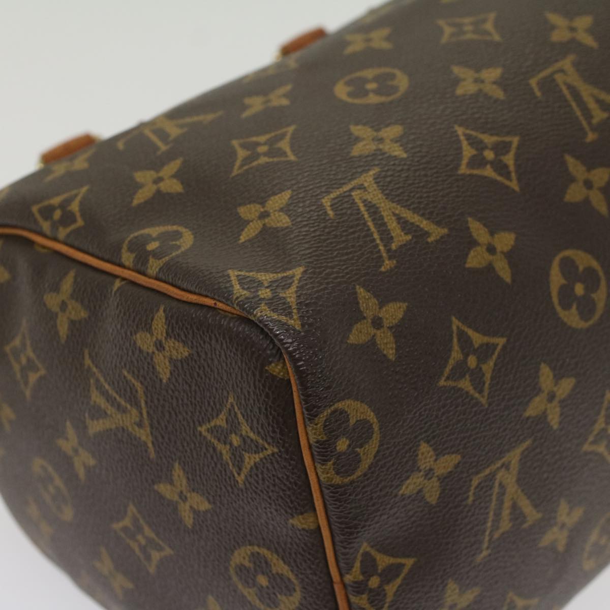 LOUIS VUITTON Monogram Speedy 25 Hand Bag M41528 LV Auth 56651