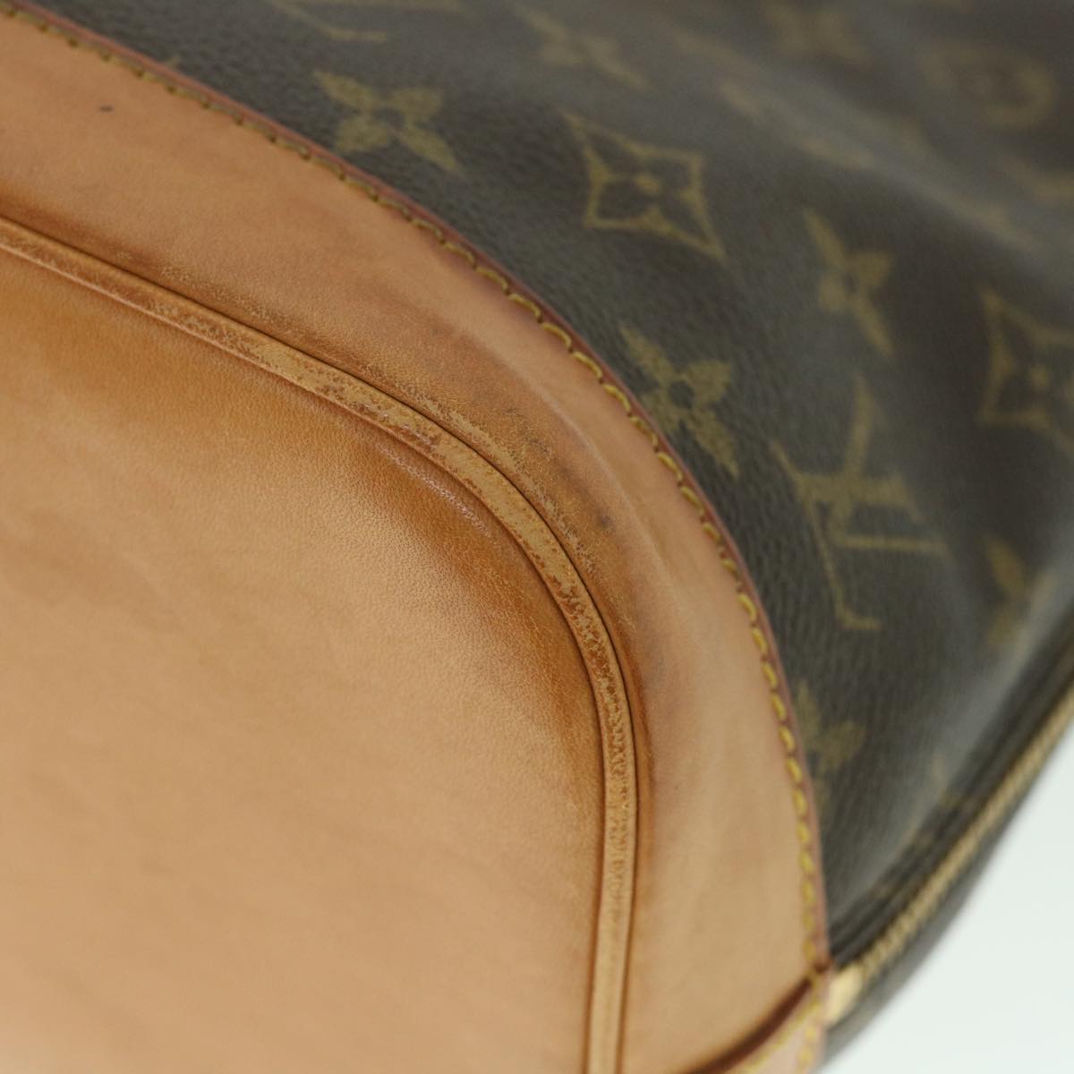 LOUIS VUITTON Monogram Alma Hand Bag M51130 LV Auth 56723