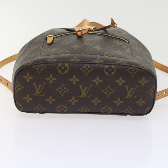 LOUIS VUITTON Monogram Montsouris Backpack M43431 LV Auth 56733SAM