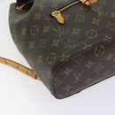 LOUIS VUITTON Monogram Montsouris Backpack M43431 LV Auth 56733A-12