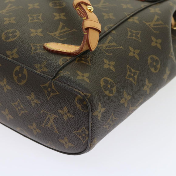 LOUIS VUITTON Monogram Montsouris Backpack M43431 LV Auth 56733SAM