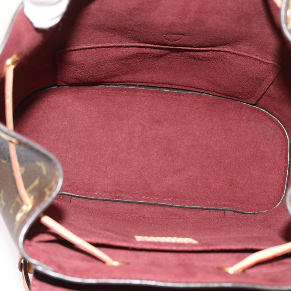 LOUIS VUITTON Monogram Montsouris Backpack M43431 LV Auth 56733A