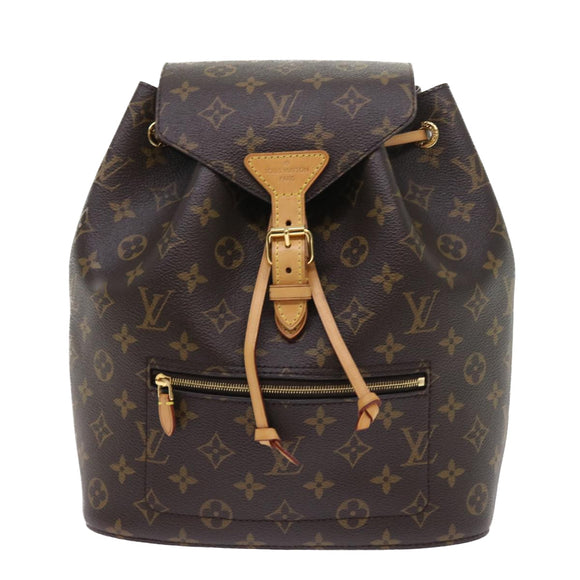 LOUIS VUITTON Monogram Montsouris Backpack M43431 LV Auth 56733SAM