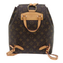 LOUIS VUITTON Monogram Montsouris Backpack M43431 LV Auth 56733A-3