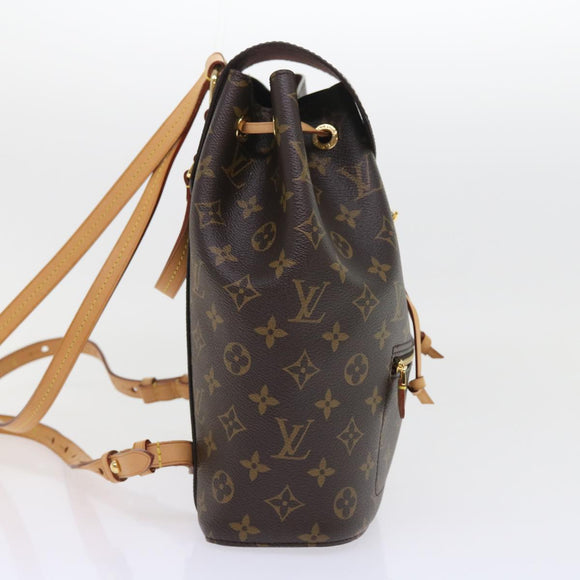 LOUIS VUITTON Monogram Montsouris Backpack M43431 LV Auth 56733A