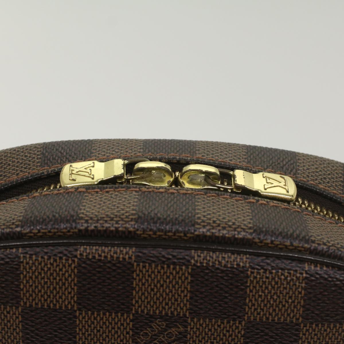 LOUIS VUITTON Damier Ebene Ipanema PM Shoulder Bag N51294 LV Auth 56750