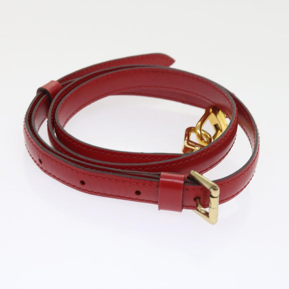 LOUIS VUITTON Epi Mini Speedy Hand Bag SPO 2way Red LV Auth 56797SM