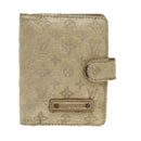 LOUIS VUITTON Monogram Shine Mini Agenda Day Planner Gold R20891 LV Auth 56814-13