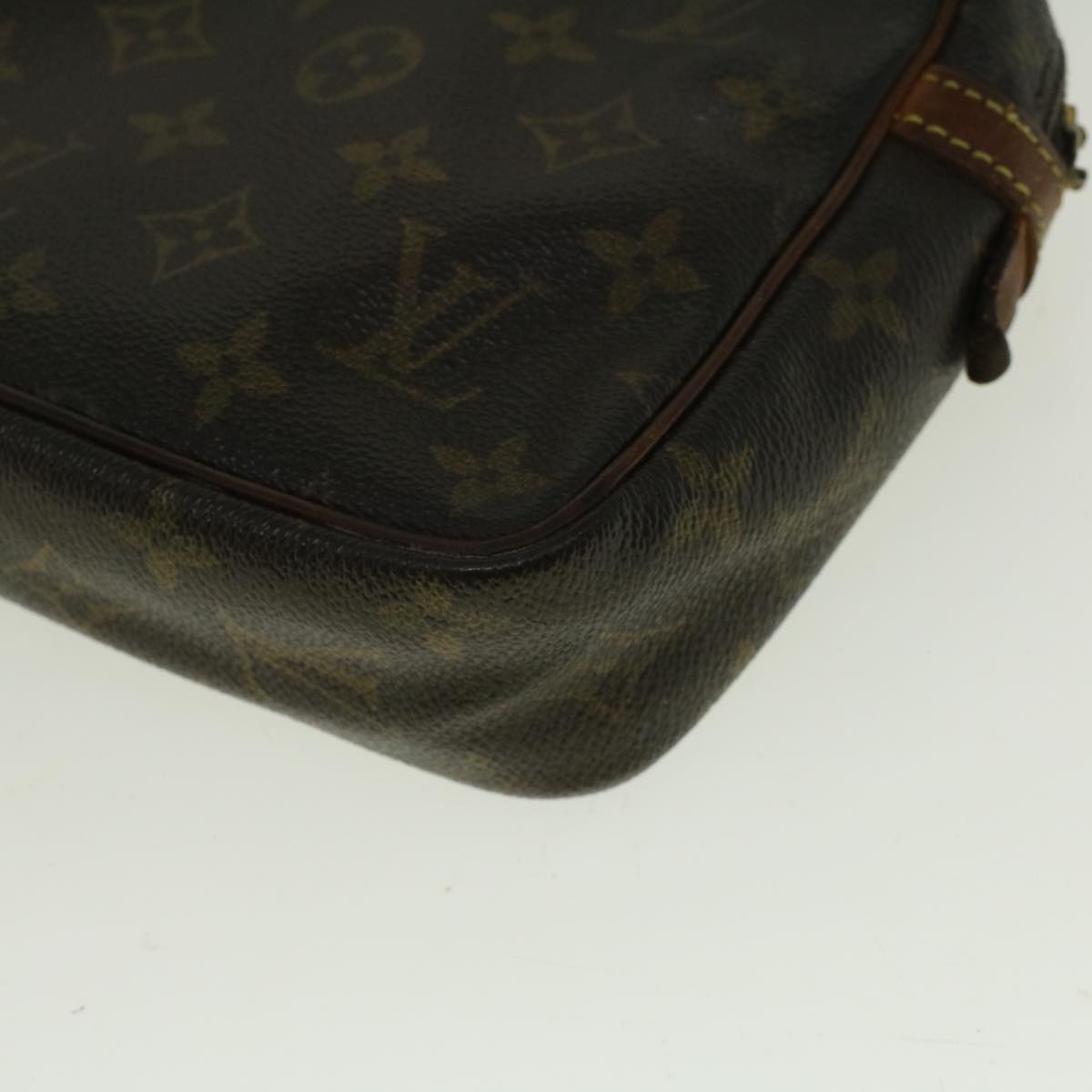 LOUIS VUITTON Monogram Compiegne 23 Clutch Bag M51847 LV Auth 56825