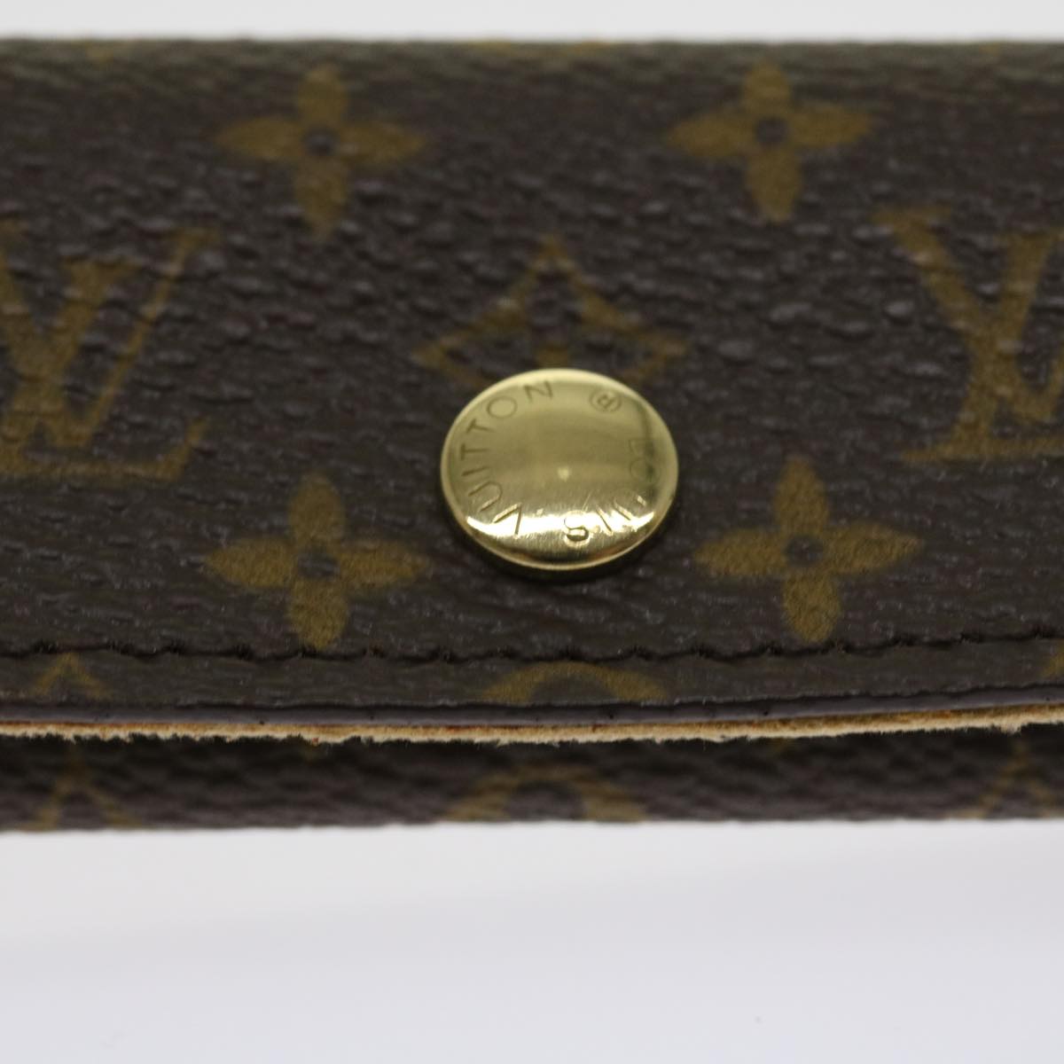 LOUIS VUITTON Monogram Accessory Case LV Auth 56848