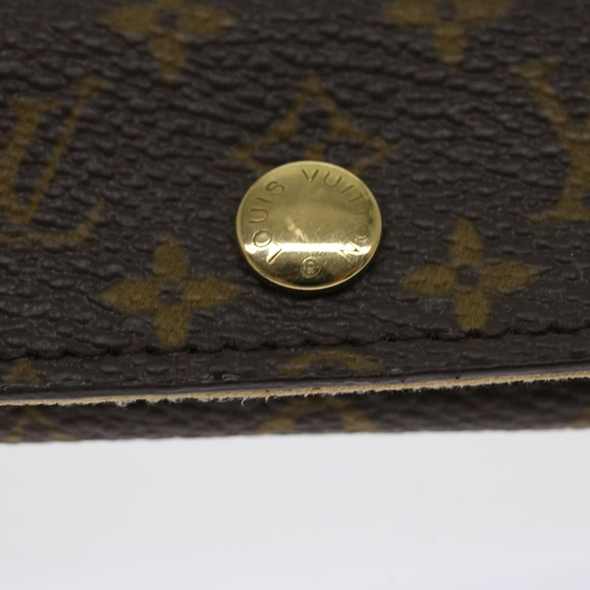 LOUIS VUITTON Monogram Accessory Case LV Auth 56848