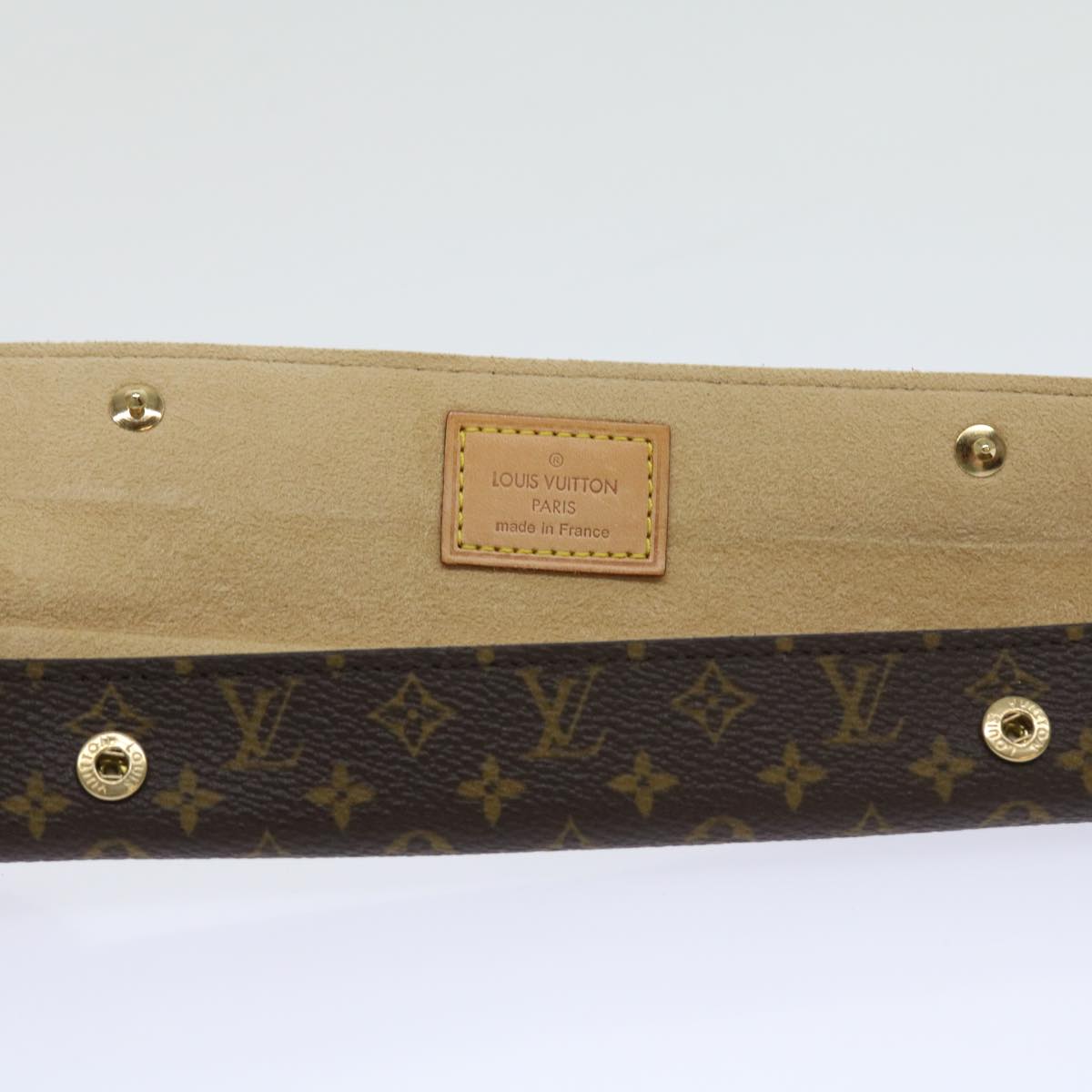 LOUIS VUITTON Monogram Accessory Case LV Auth 56848