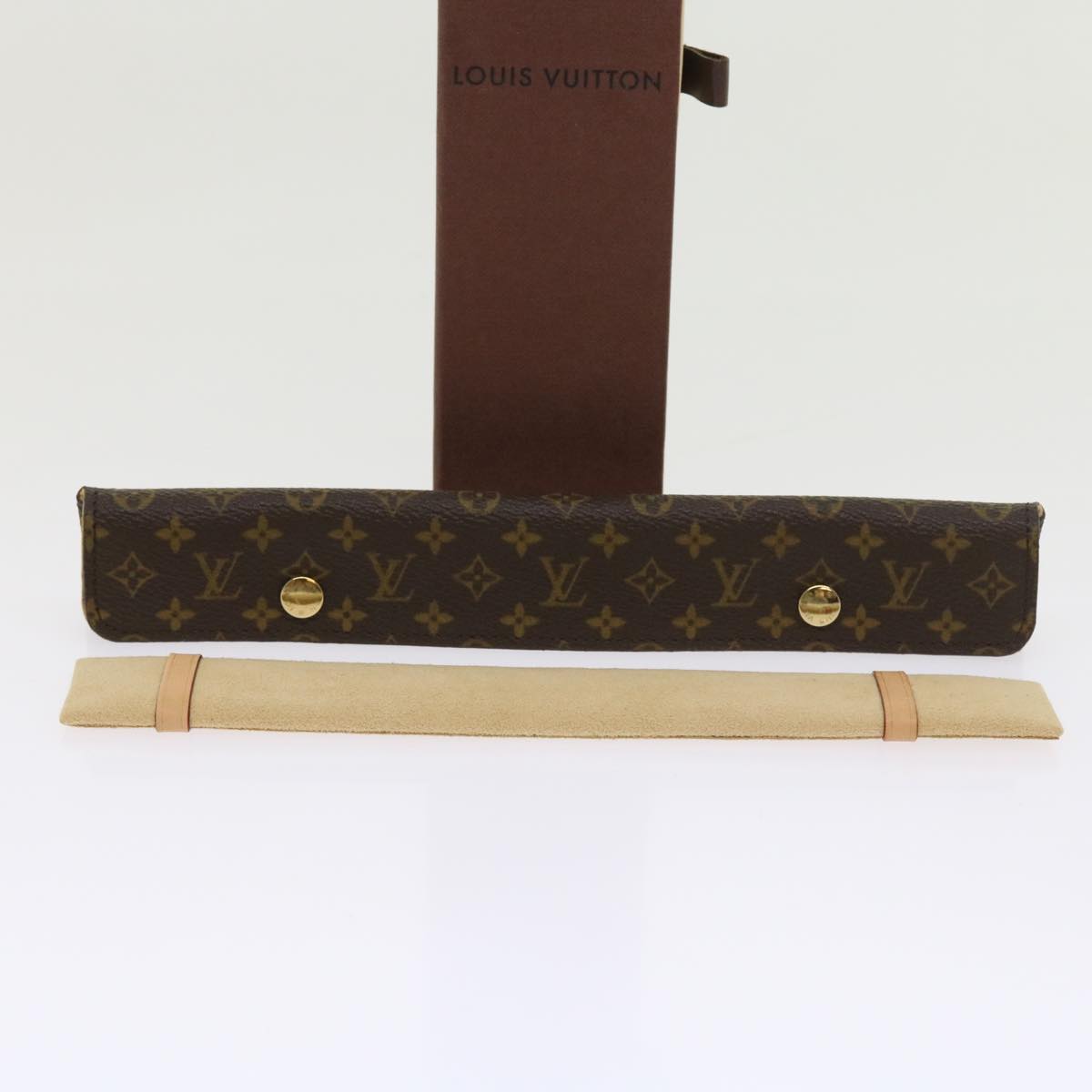 LOUIS VUITTON Monogram Accessory Case LV Auth 56848