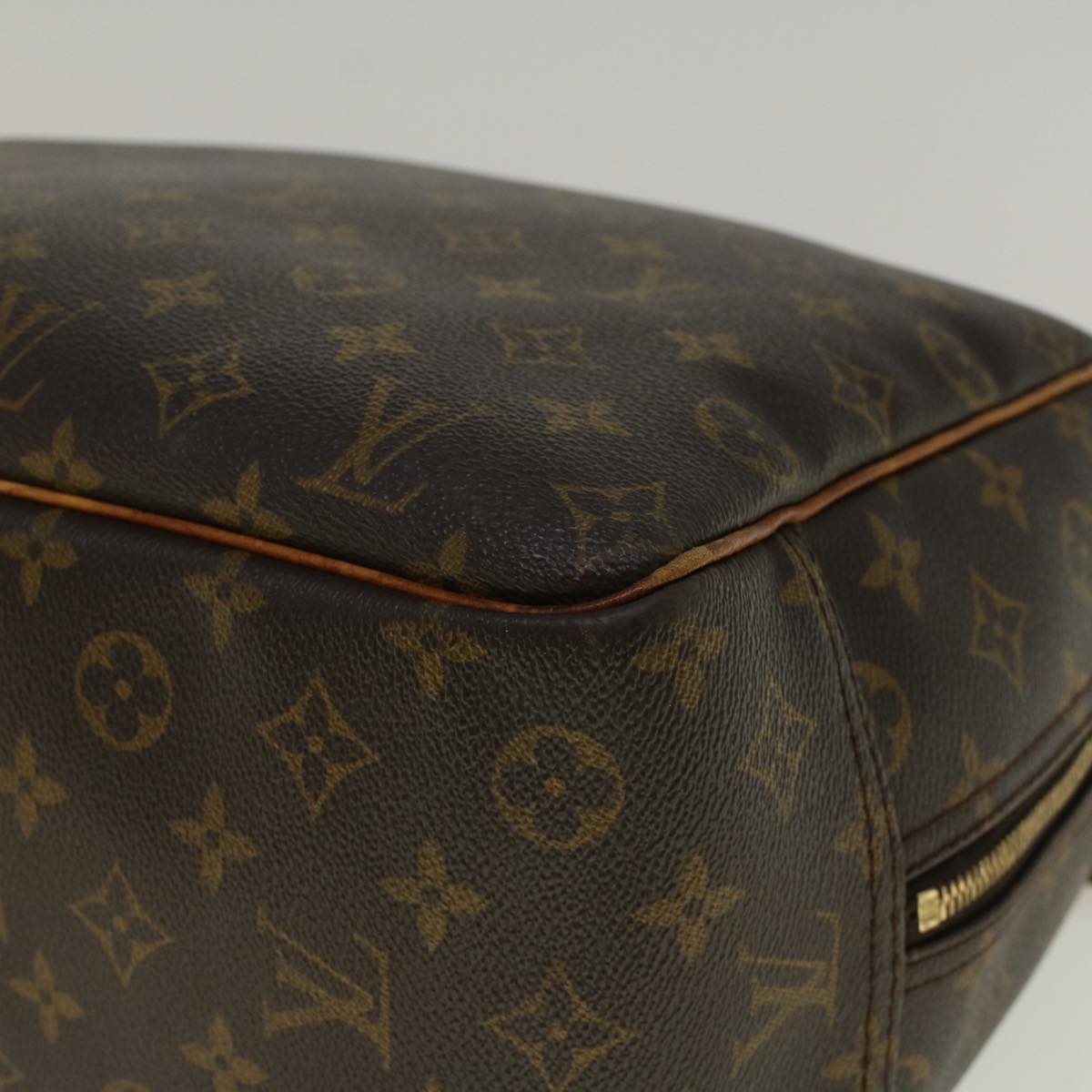 LOUIS VUITTON Monogram Deauville Hand Bag M47270 LV Auth 56864