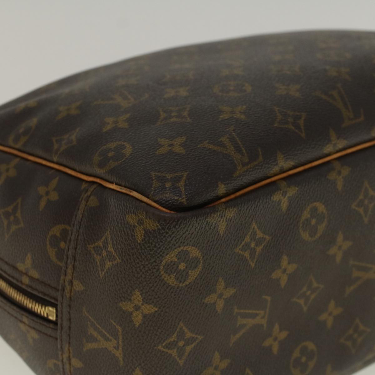 LOUIS VUITTON Monogram Deauville Hand Bag M47270 LV Auth 56864