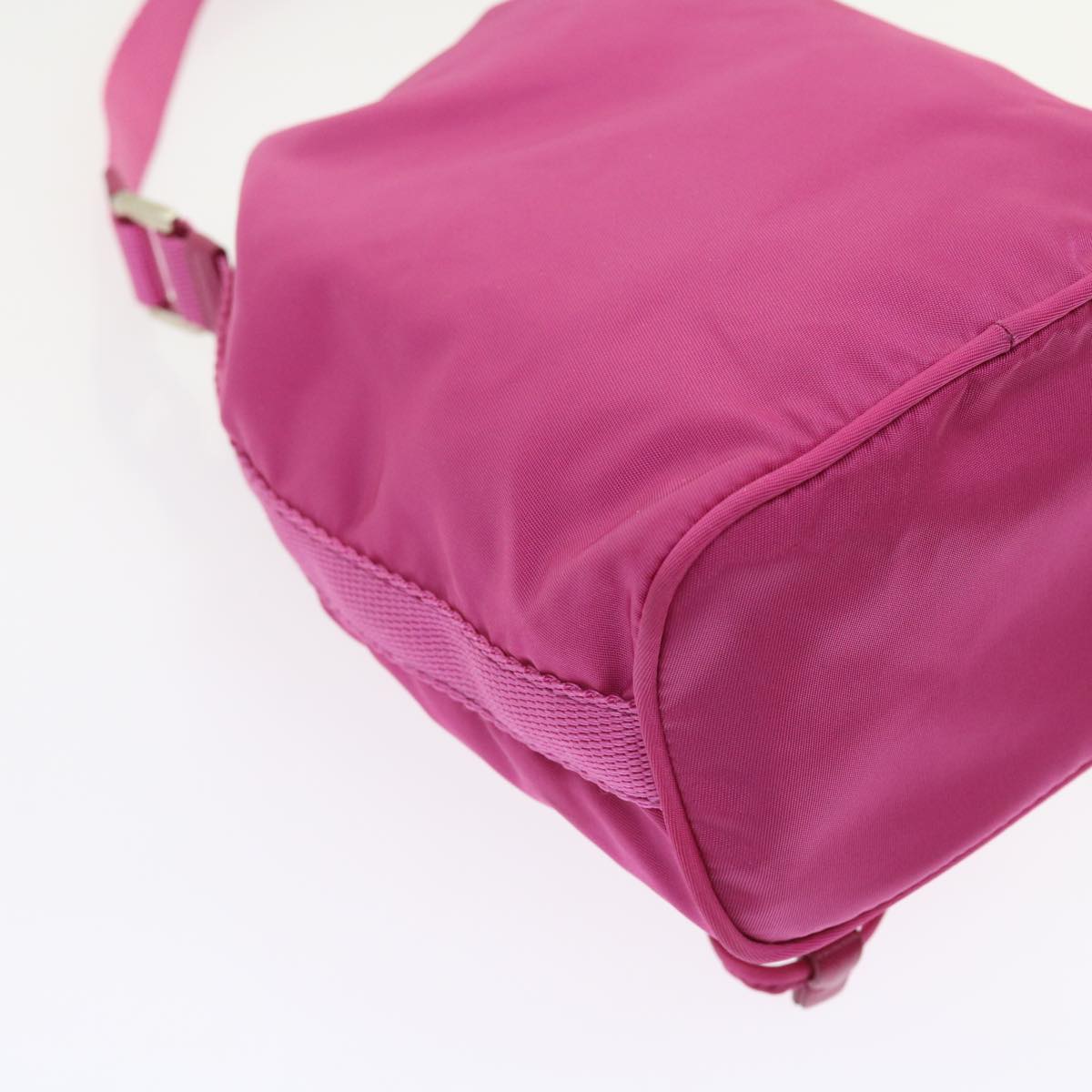 PRADA Hand Bag Nylon Pink Auth 56934