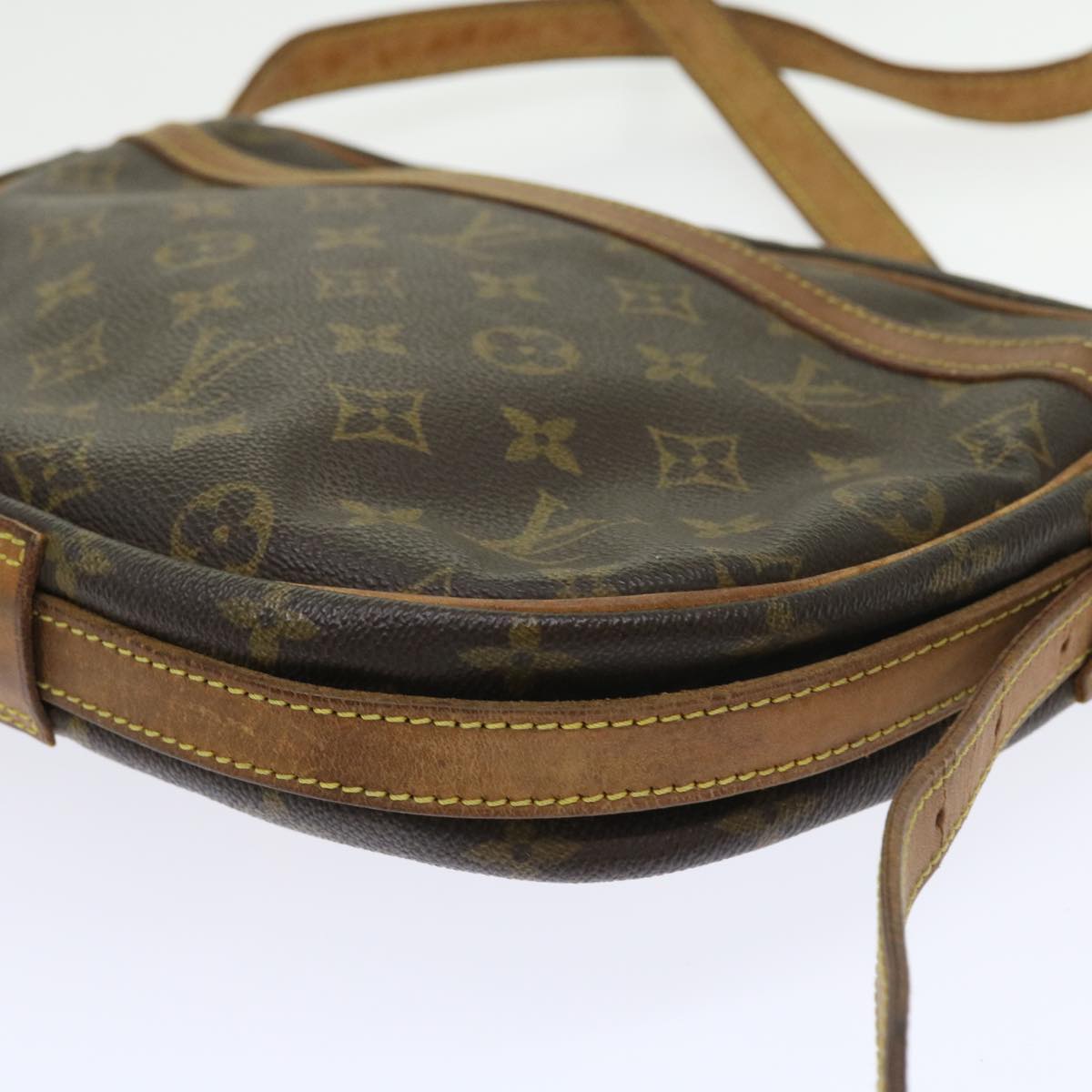 LOUIS VUITTON Monogram Jeune Fille MM Shoulder Bag M51226 LV Auth 56946