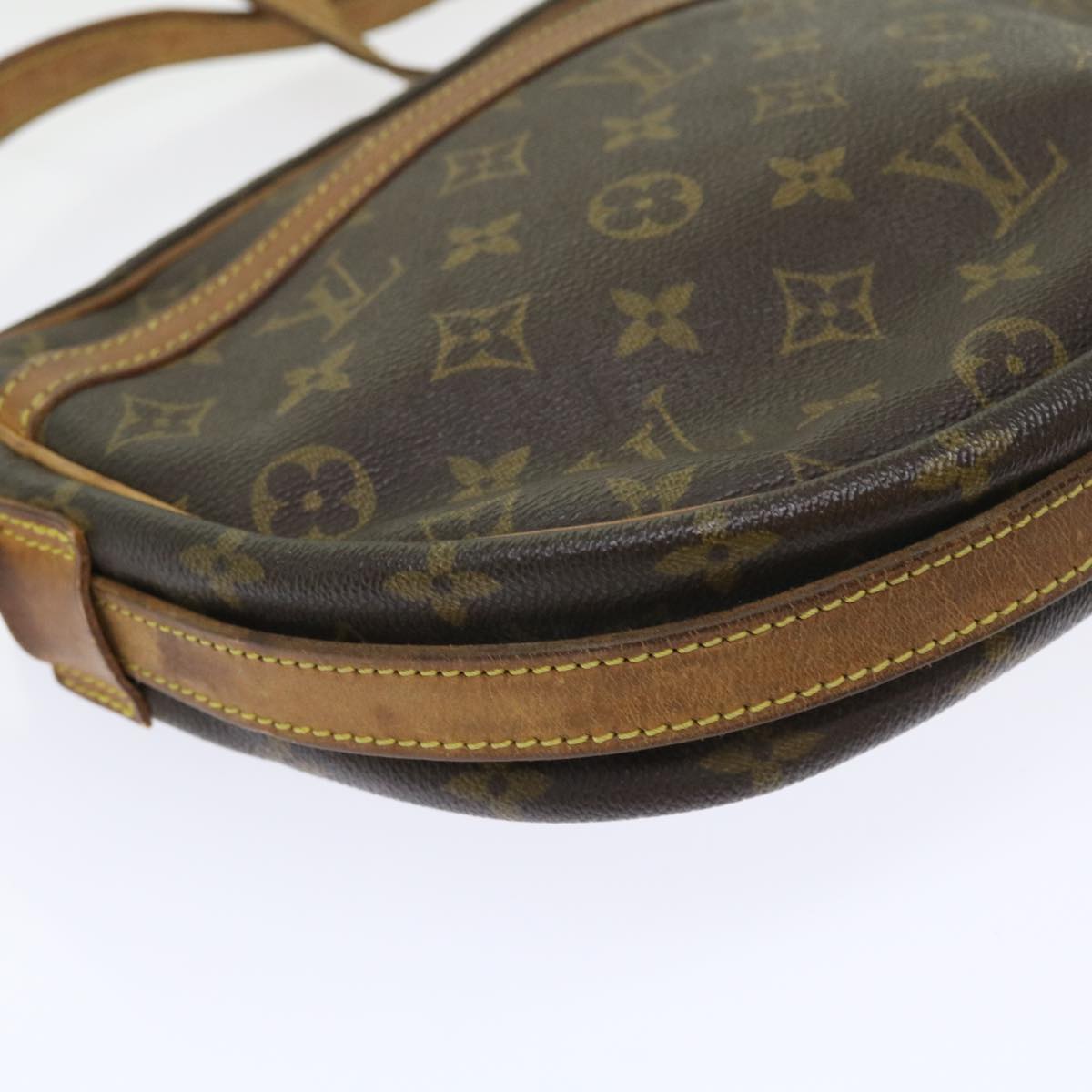 LOUIS VUITTON Monogram Jeune Fille MM Shoulder Bag M51226 LV Auth 56946