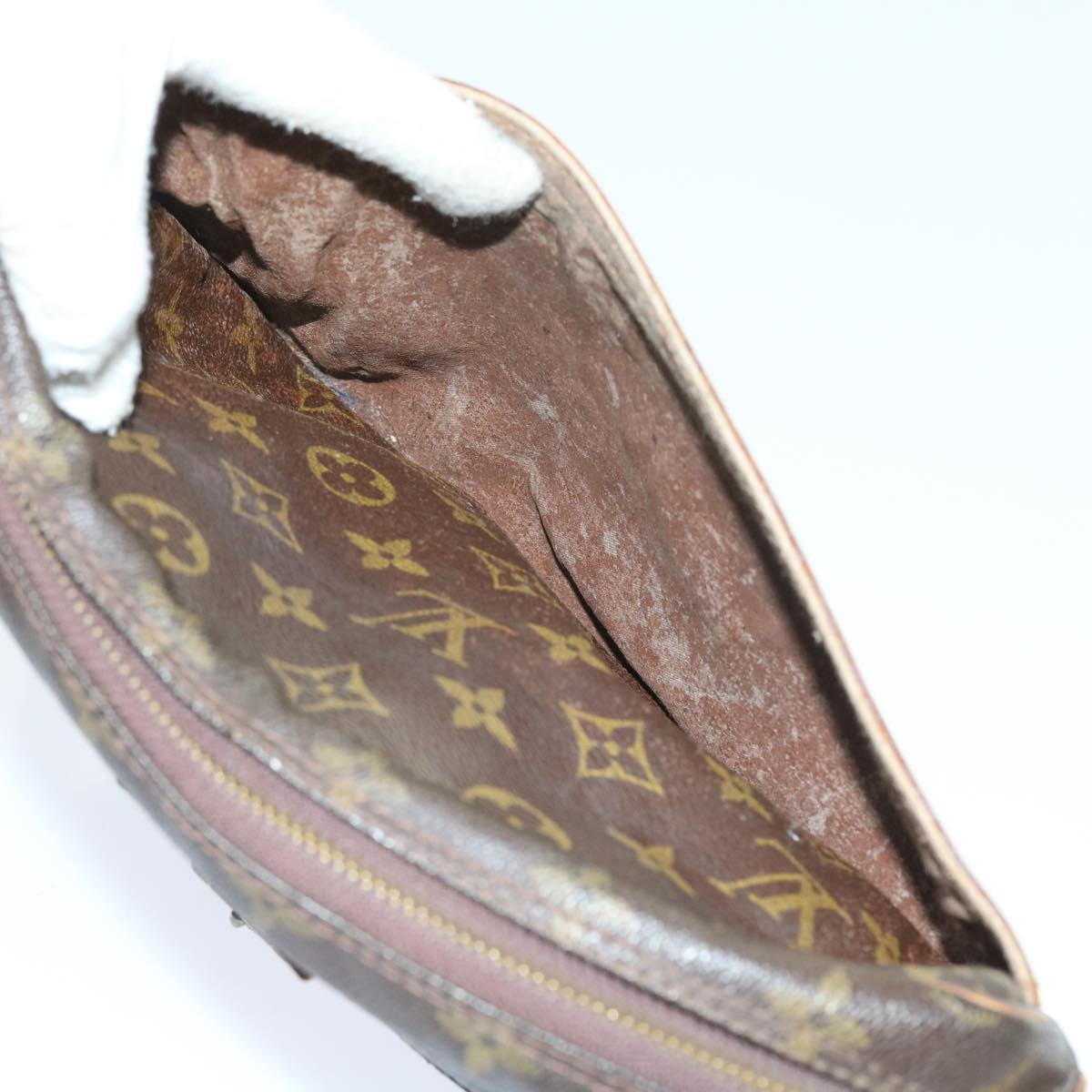 LOUIS VUITTON Monogram Jeune Fille MM Shoulder Bag M51226 LV Auth 56946