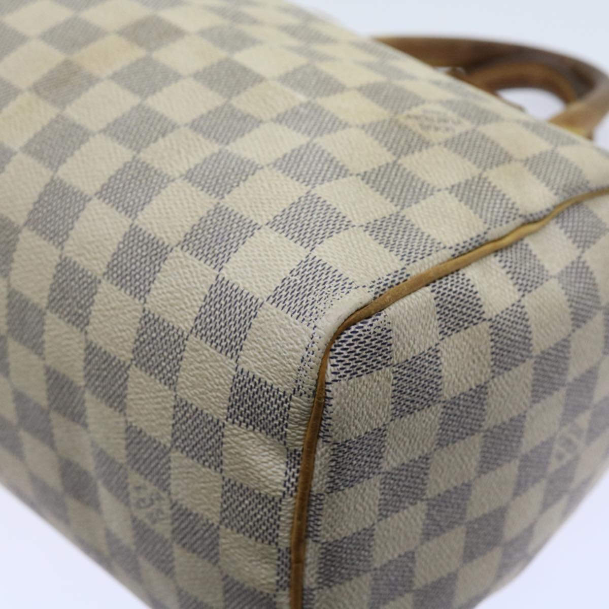 LOUIS VUITTON Damier Azur Speedy 25 Hand Bag N41534 LV Auth 57004