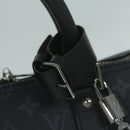 LOUIS VUITTON Eclipse Split Keepall Bandouliere 50 Boston Bag M43817 Auth 57012A-18