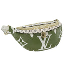 LOUIS VUITTON Monogram Giant Bum Bag Body Bag Khaki M44611 LV Auth 57013SAM-1