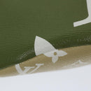 LOUIS VUITTON Monogram Giant Bum Bag Body Bag Khaki M44611 LV Auth 57013A-16