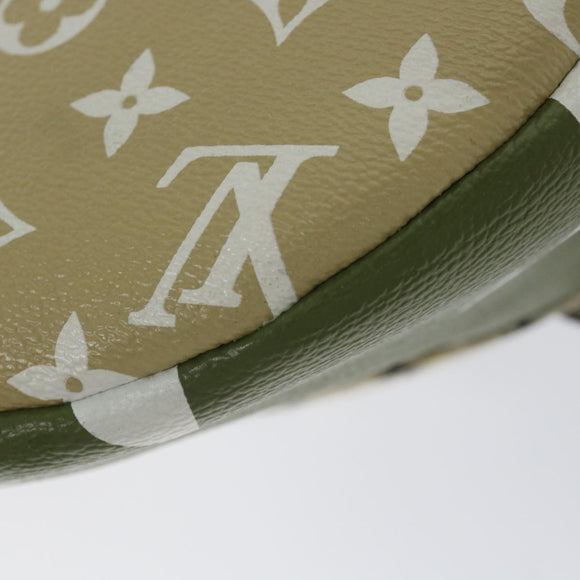 LOUIS VUITTON Monogram Giant Bum Bag Body Bag Khaki M44611 LV Auth 57013A