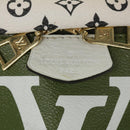 LOUIS VUITTON Monogram Giant Bum Bag Body Bag Khaki M44611 LV Auth 57013SAM-9