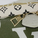 LOUIS VUITTON Monogram Giant Bum Bag Body Bag Khaki M44611 LV Auth 57013SAM-19