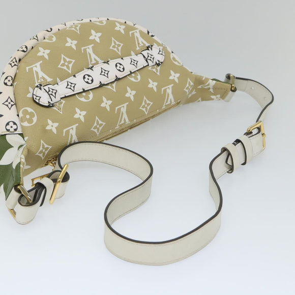 LOUIS VUITTON Monogram Giant Bum Bag Body Bag Khaki M44611 LV Auth 57013SAM
