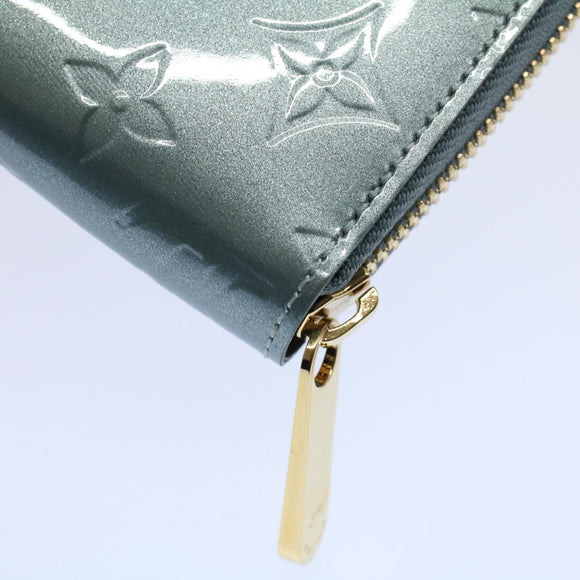 LOUIS VUITTON Monogram Vernis Zippy Wallet Long Wallet Jivre M91565 Auth 57160SM