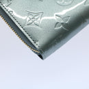 LOUIS VUITTON Monogram Vernis Zippy Wallet Long Wallet Jivre M91565 Auth 57160SM-16