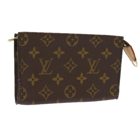 LOUIS VUITTON Monogram Bucket PM Accessory Pouch LV Auth 57397