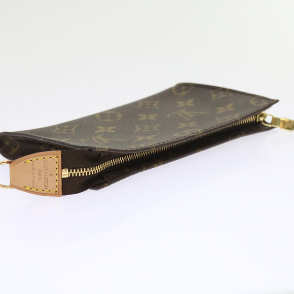 LOUIS VUITTON Monogram Bucket PM Accessory Pouch LV Auth 57397