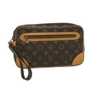 LOUIS VUITTON Monogram Marly Dragonne GM Clutch Bag M51825 LV Auth 57439-1