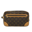 LOUIS VUITTON Monogram Marly Dragonne GM Clutch Bag M51825 LV Auth 57439-13