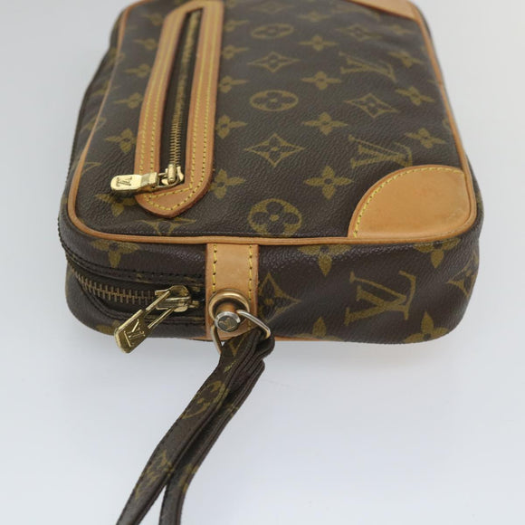 LOUIS VUITTON Monogram Marly Dragonne GM Clutch Bag M51825 LV Auth 57439