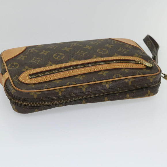 LOUIS VUITTON Monogram Marly Dragonne GM Clutch Bag M51825 LV Auth 57439